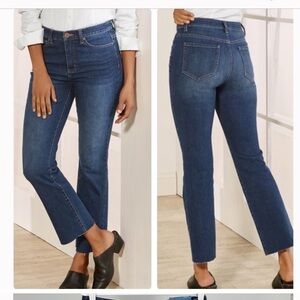 NWT Soft Surroundings Size 16P Petite Ultimate Cropped Bootcut Jeans